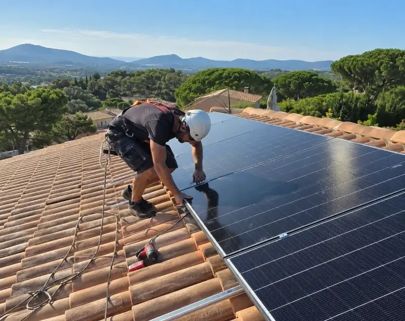 Installateur panneaux solaires Libourne — pose photovoltaïque sur toiture