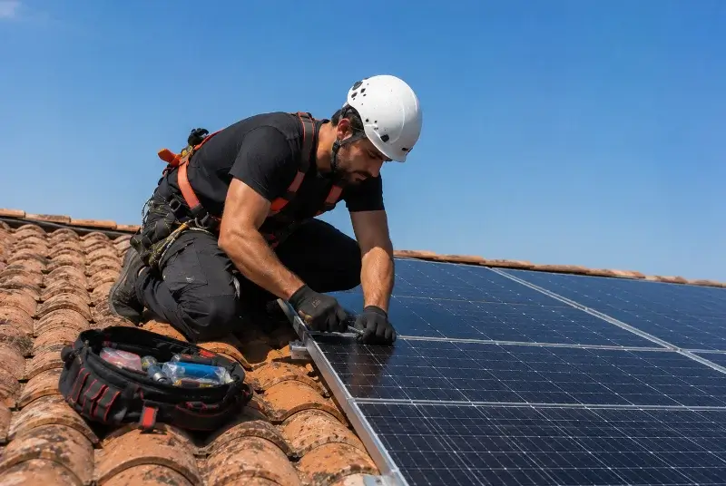 Maintenance et monitoring de panneaux solaires à Libourne